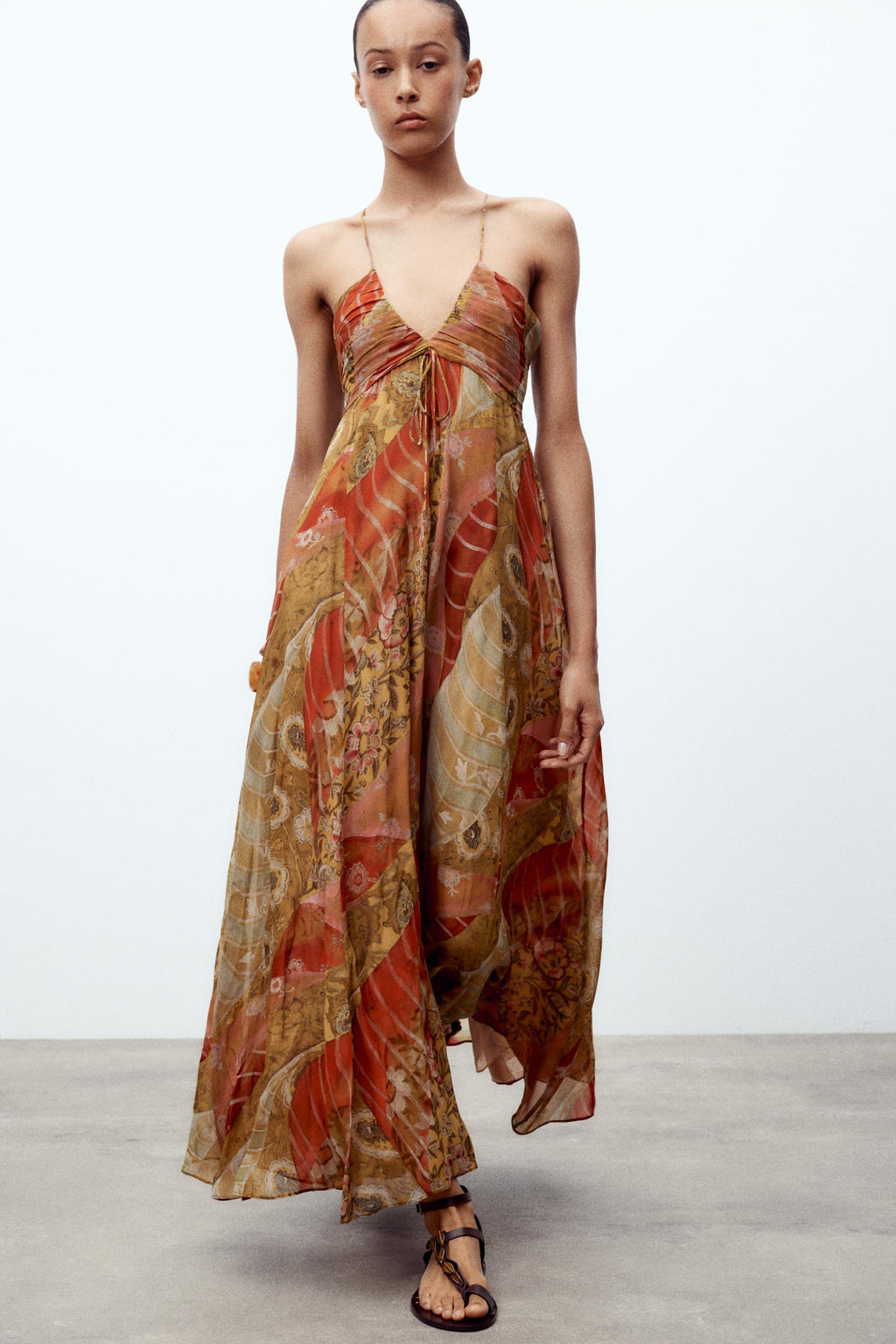 Gorgeous Print Maxi Dress