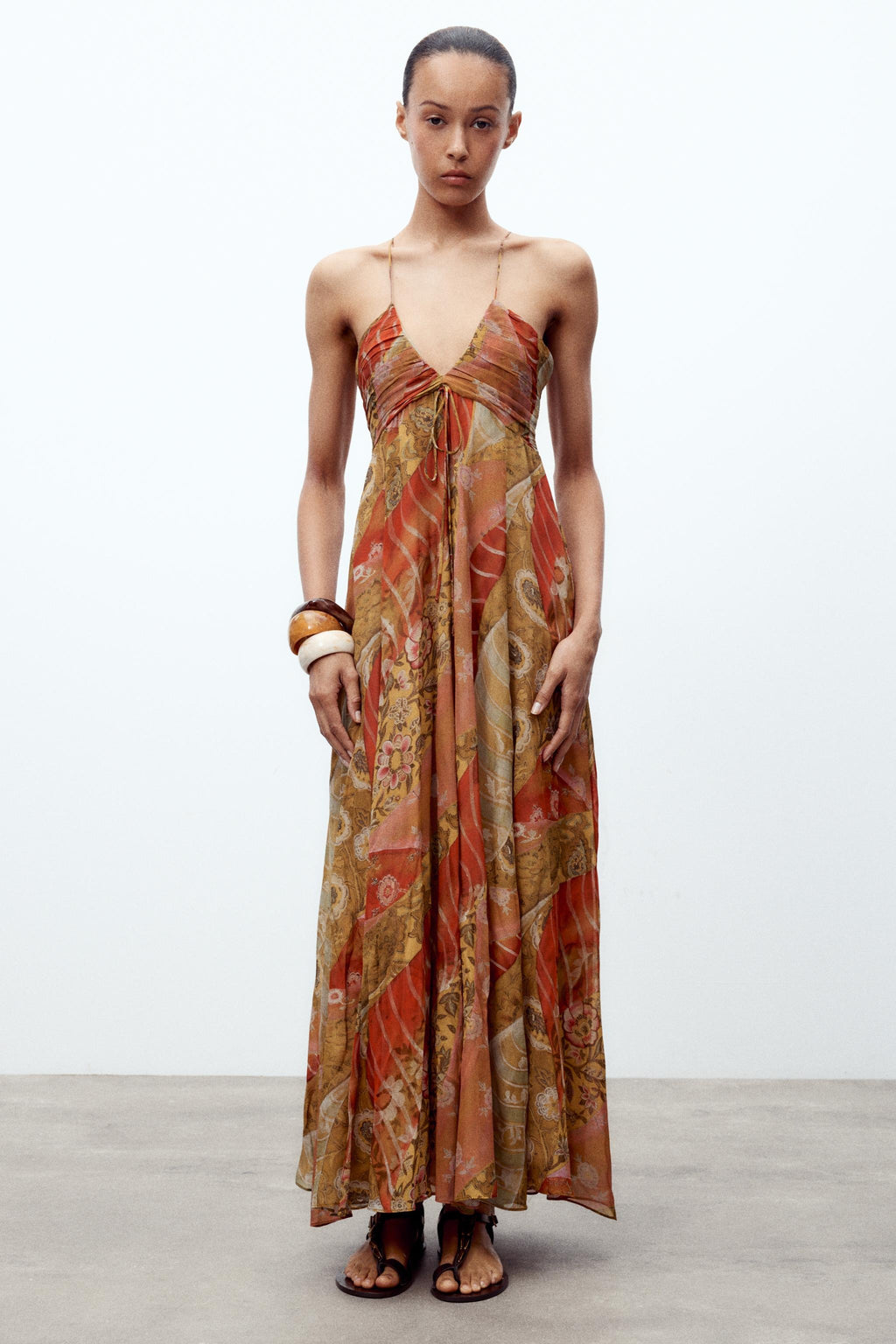 Gorgeous Print Maxi Dress
