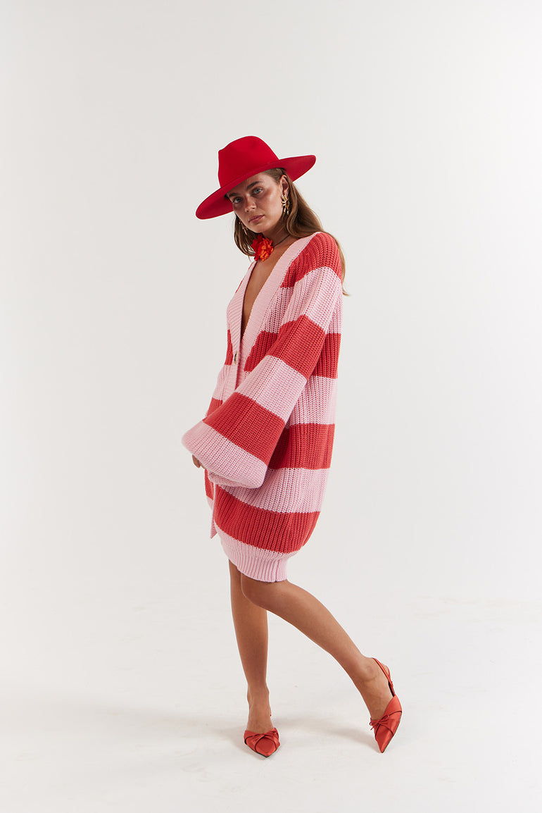 Candy Steripe Cardigan