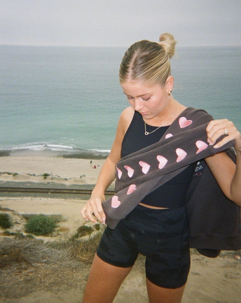 "Heart on My Sleeve" Oversized Lux Hoodie