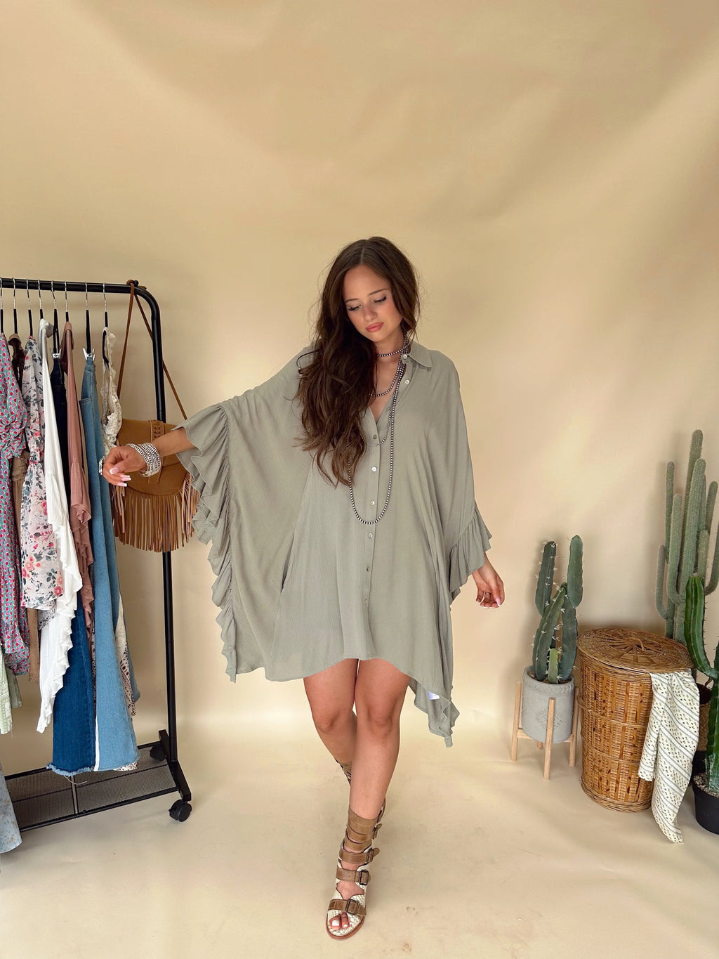 New Olive Tunic