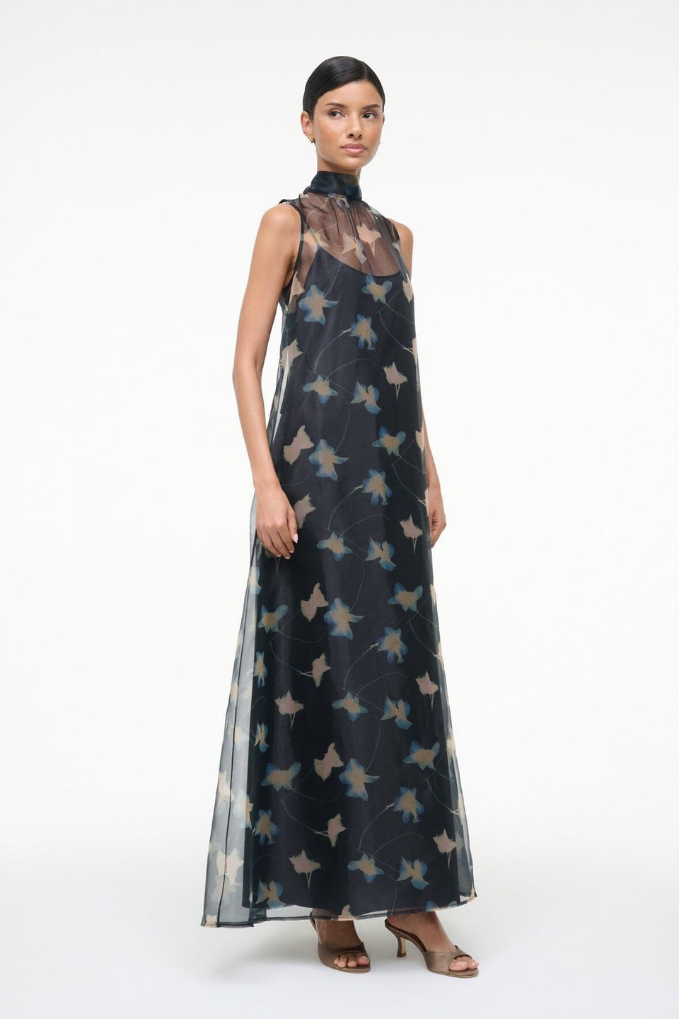 Albee Maxi Dress Botanical Shadows