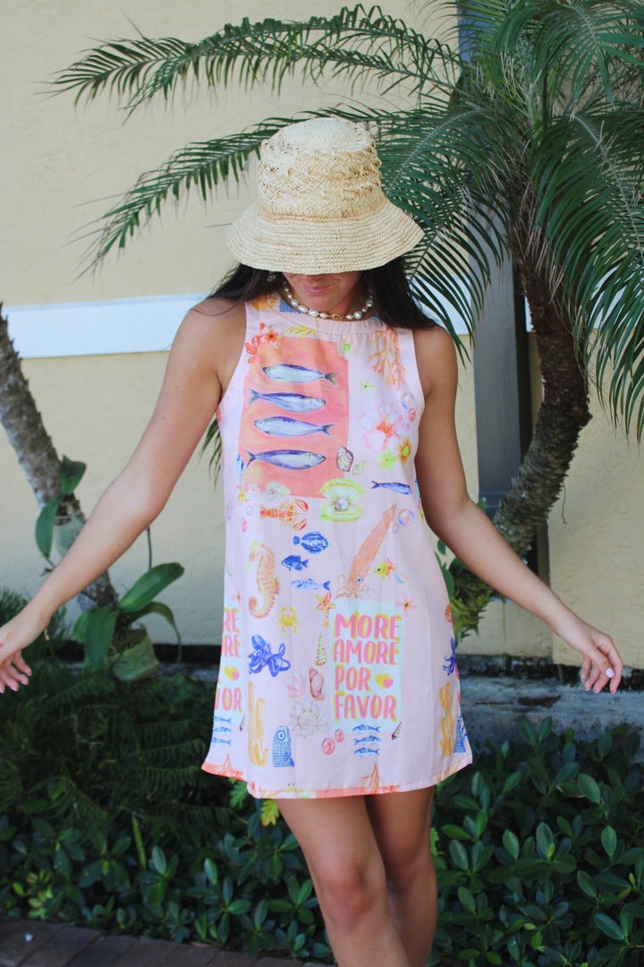 Under The Sea Mini Dress