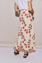Tomato Printed Midi Skirt