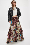 Palermo Villa Chiffon Maxi Skirt