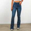 Rhinestone Flair bottom Jeans