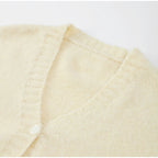 Cardigan Skirt Set - Apricot