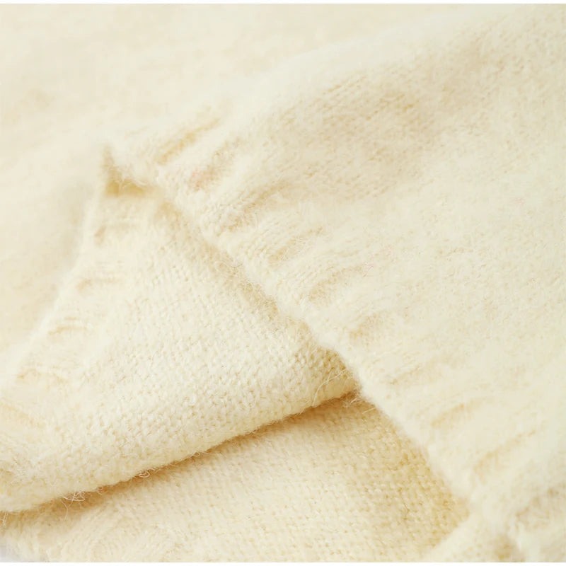 Cardigan Skirt Set - Apricot