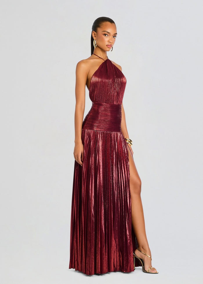 Thalia Dress - Burgundy