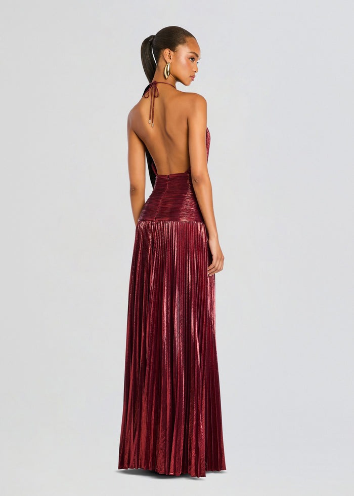 Thalia Dress - Burgundy