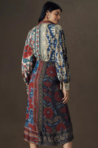 Winter Mix Midi Shirt Dress