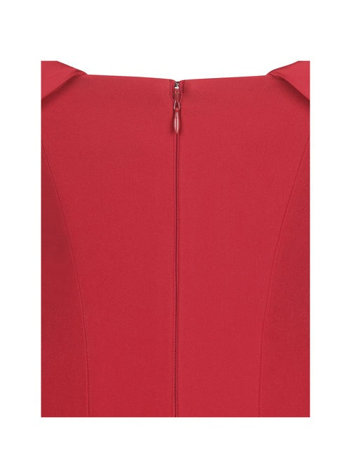 Off-Shoulder Sweetheart Drop Waist Mini Dress