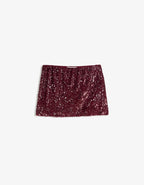 Sequinned Mini Skirt