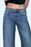 Straight-leg Jeans with Star Studs