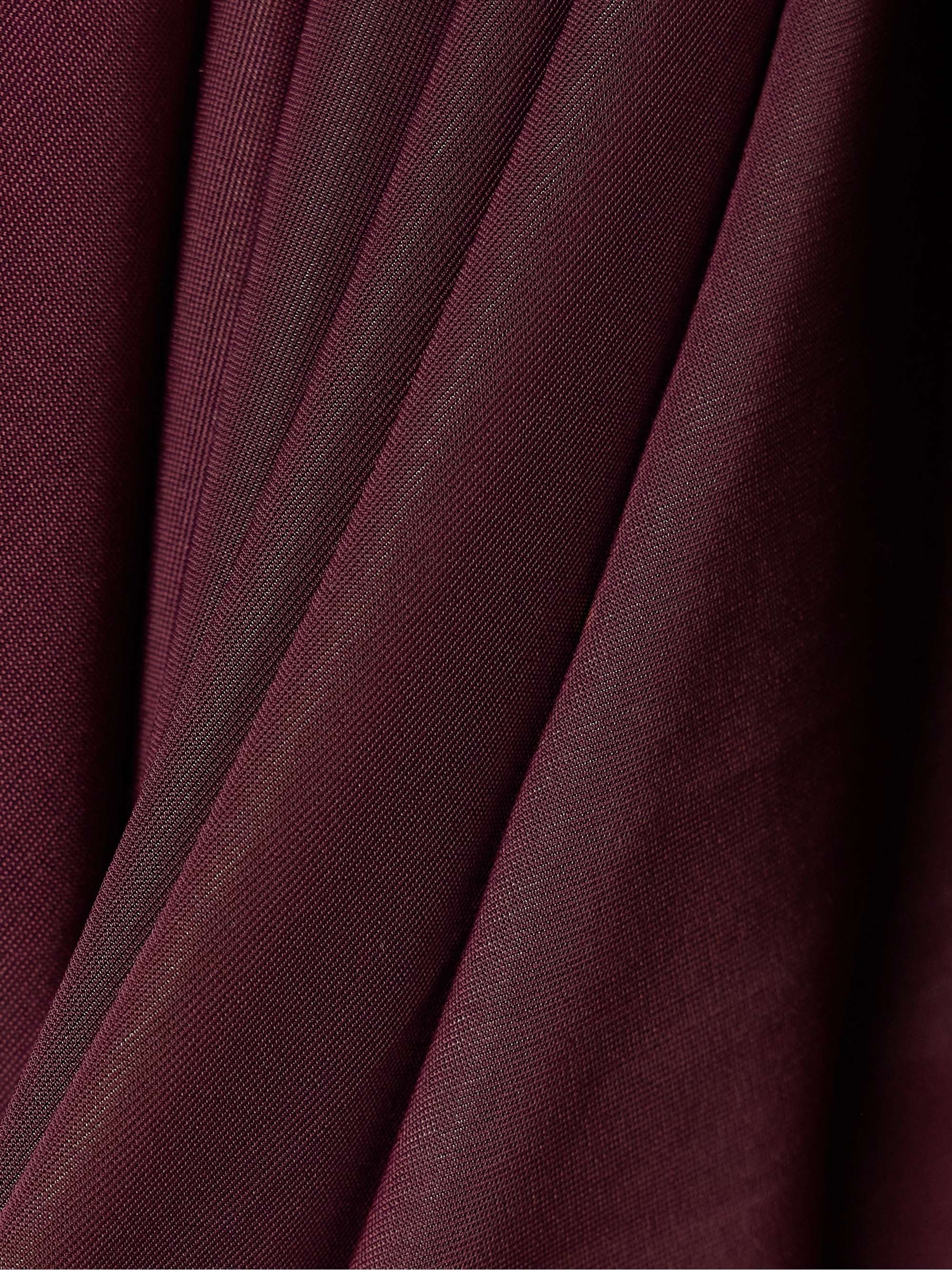 Burano cape-effect draped stretch-jersey bodysuit