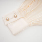 Neutral Fully Pleated Ruffled Mini Dress