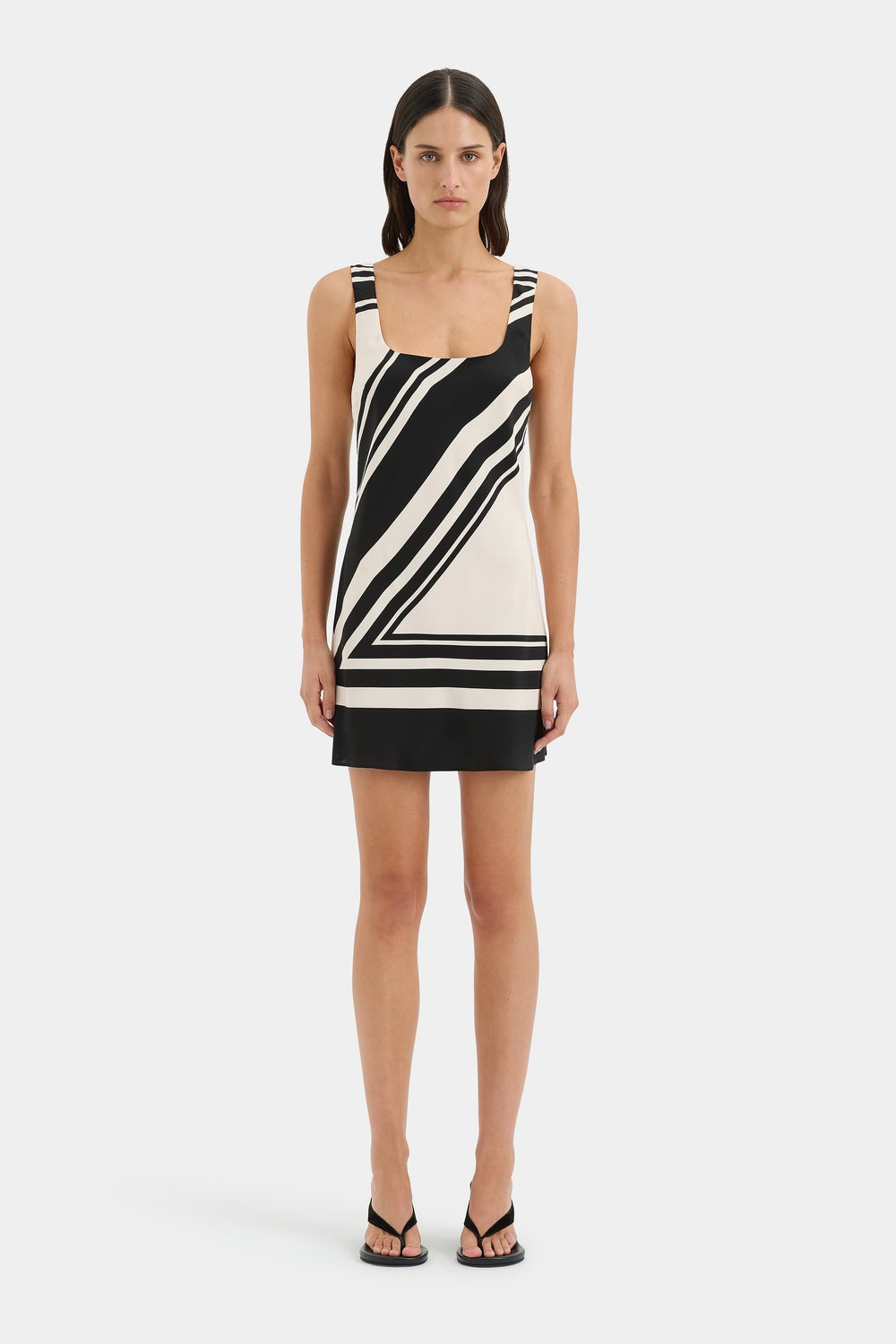 Pietra Scoop Mini Dress