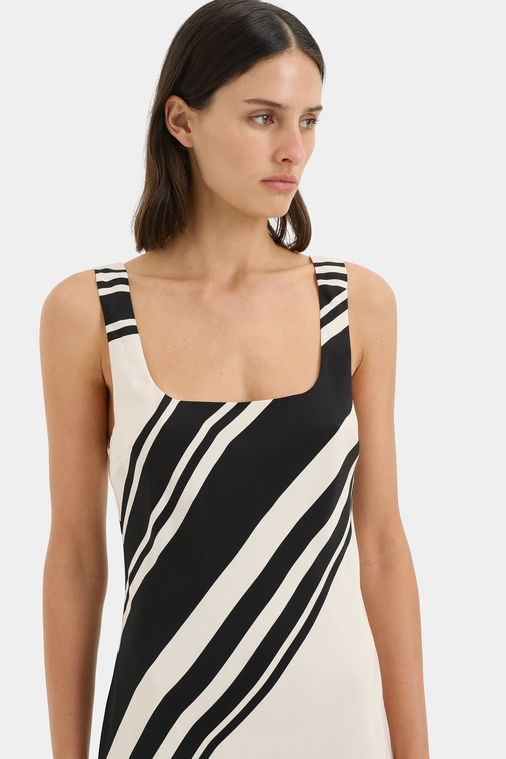 Pietra Scoop Mini Dress