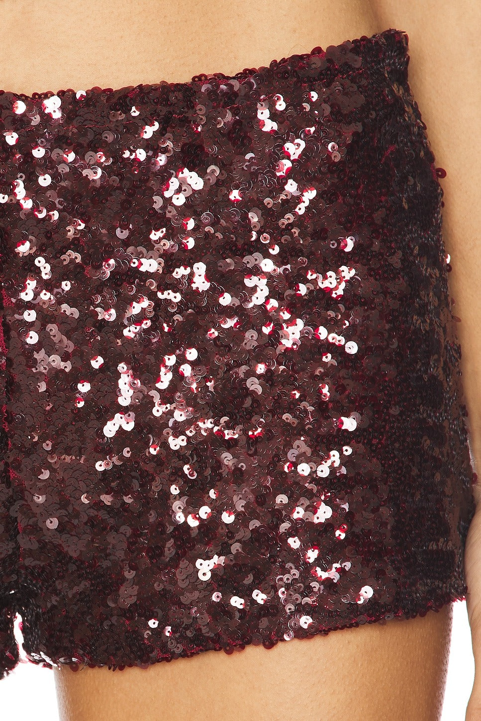 Dark Brown Sequin Set