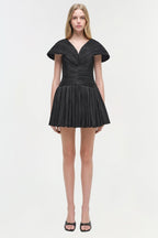 Avarie Plisse Mini Dress