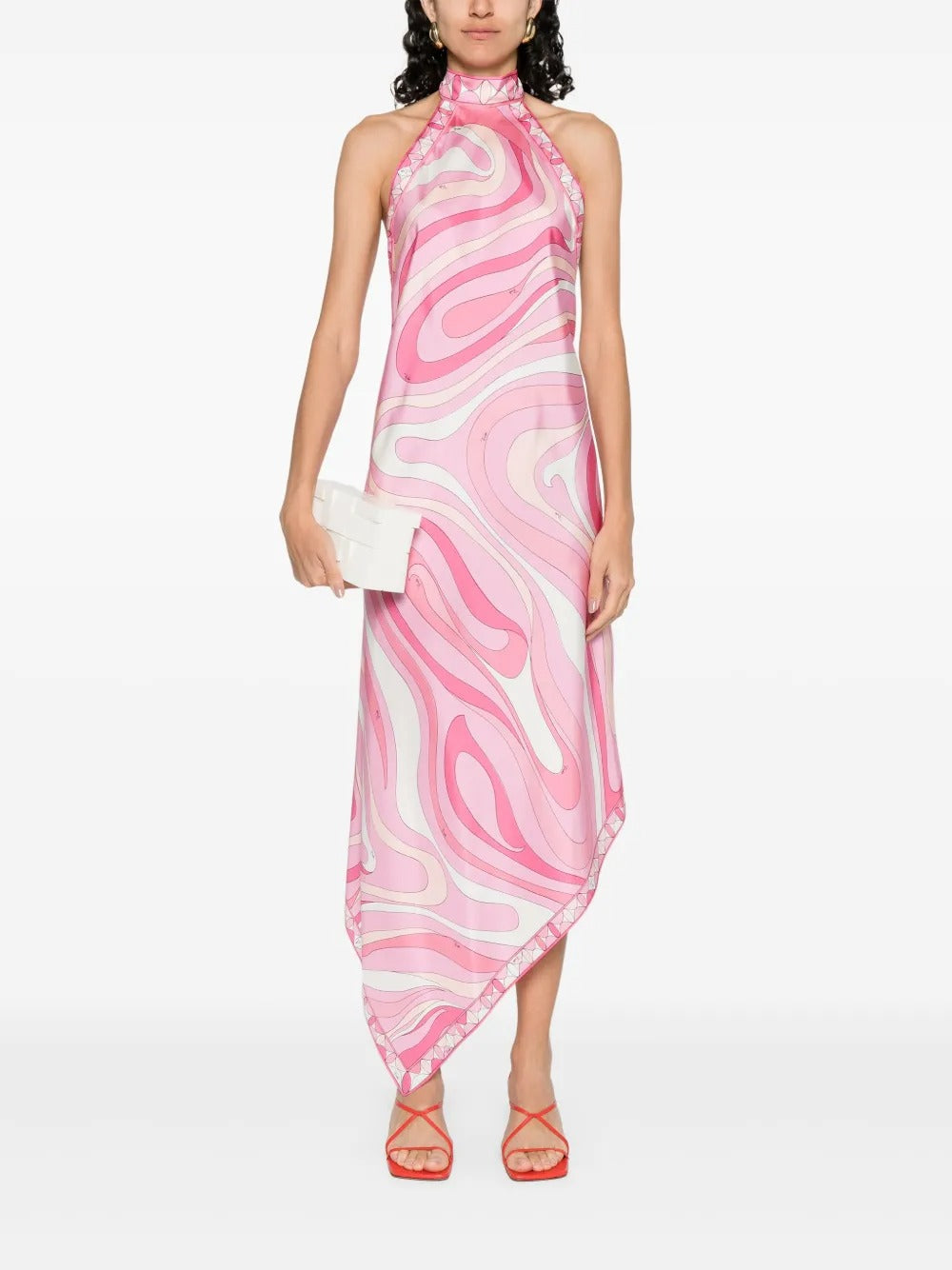 Geo Print Maxi Dress