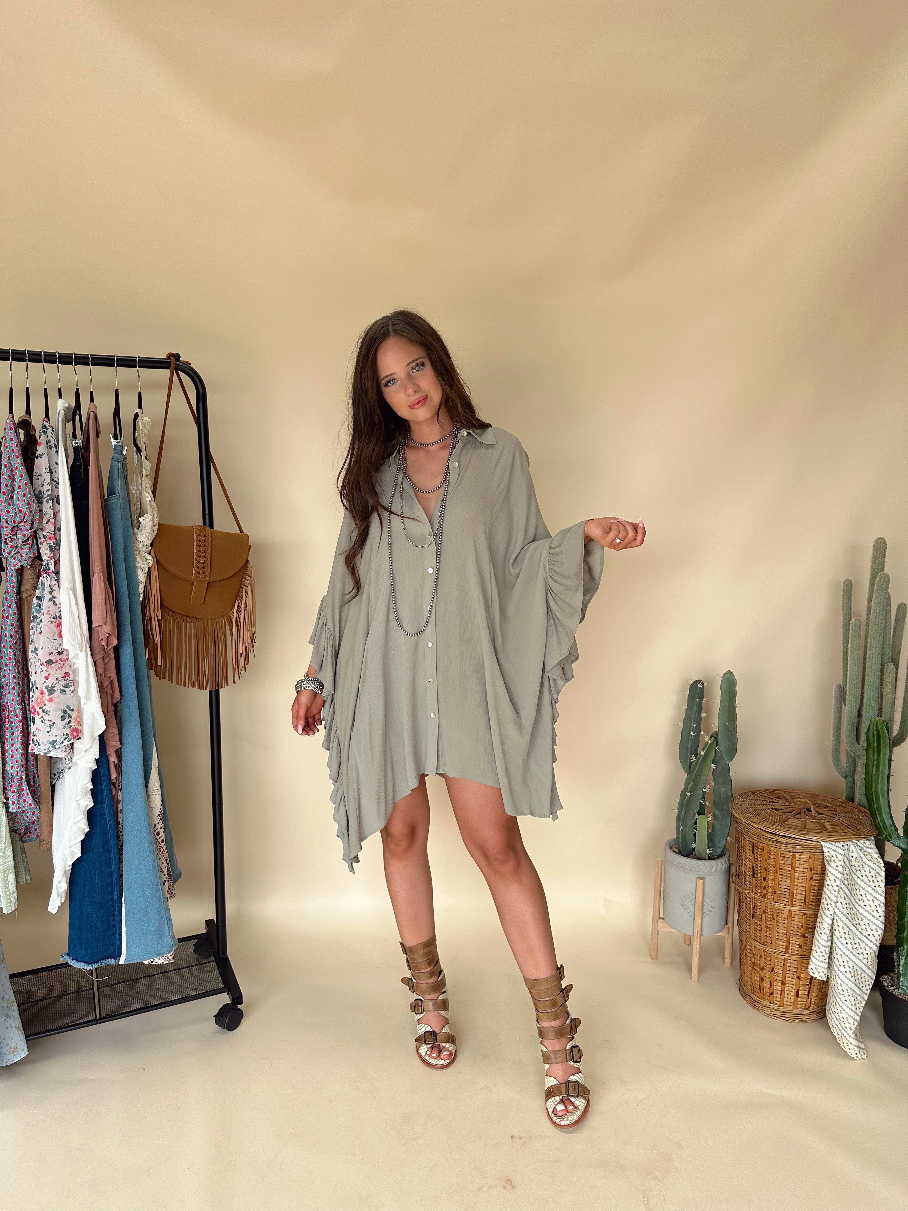 New Olive Tunic