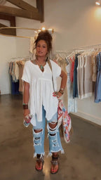 Rock Casual Denim Suit