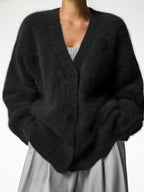 Vegan Knit Long Sleeve Cardigan