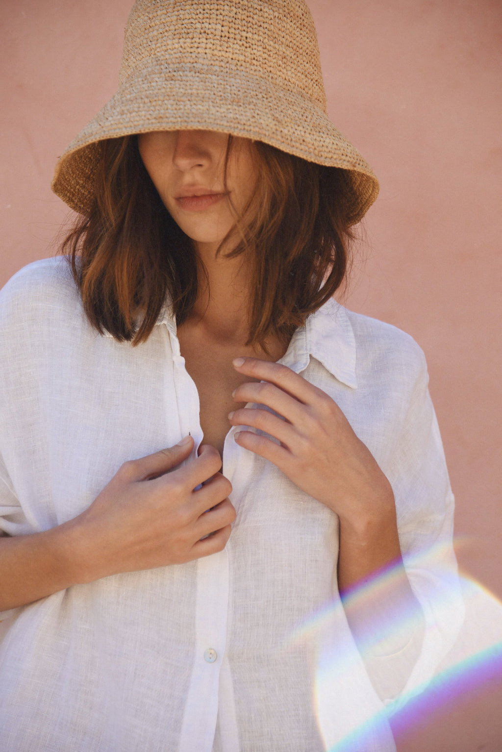 The Ultimate Oversized Faded Linen Shirt