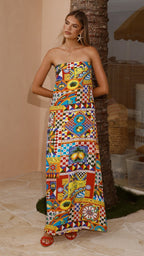 Phaedra Maxi Dress - Phaedra Print