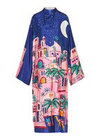 Holiday Satin Fun Maxi Dress