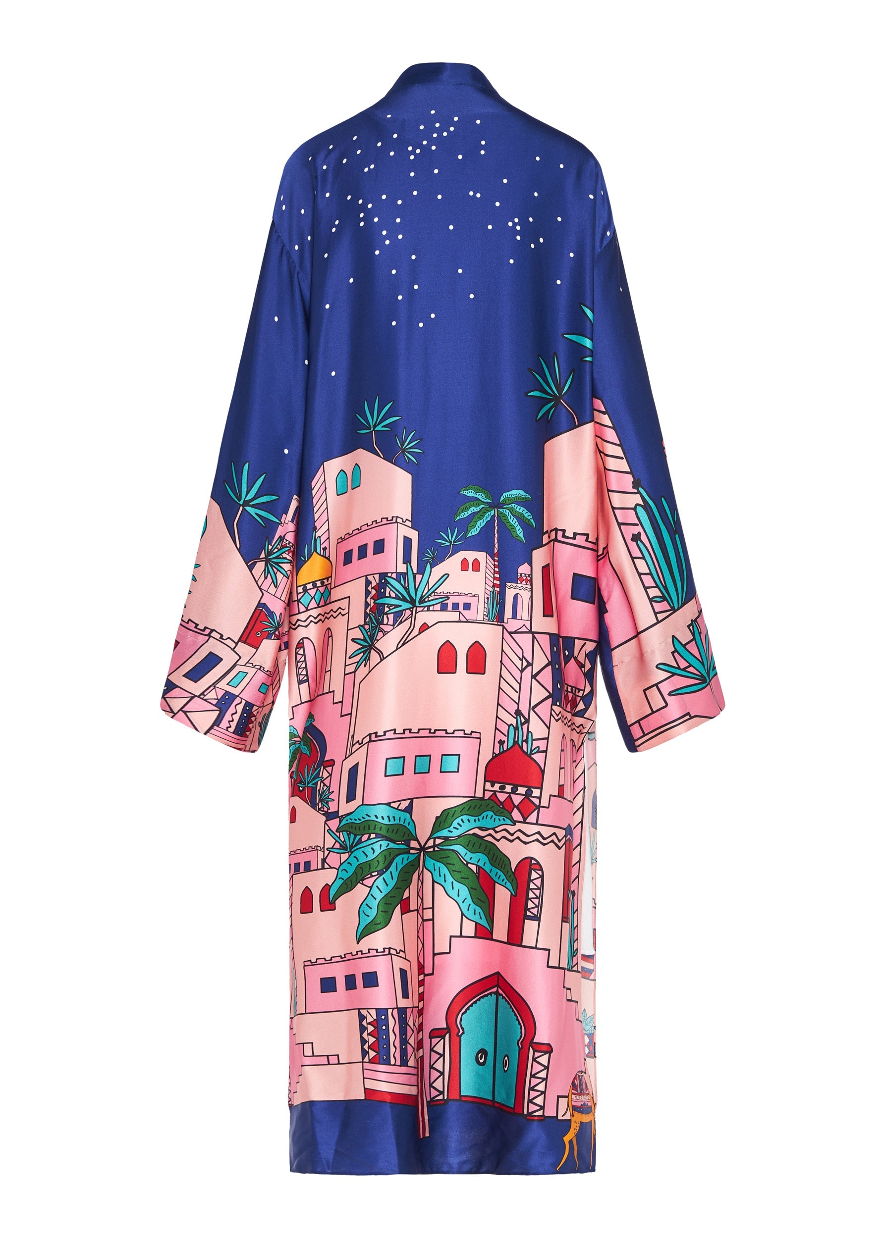 Holiday Satin Fun Maxi Dress