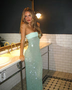 Elizabeth Maxi Dress in Malachite