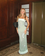 Elizabeth Maxi Dress in Malachite