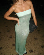 Elizabeth Maxi Dress in Malachite