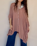 Mauve Tunic Shirt Top