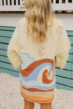 Fun Print Tunic Mini Dress