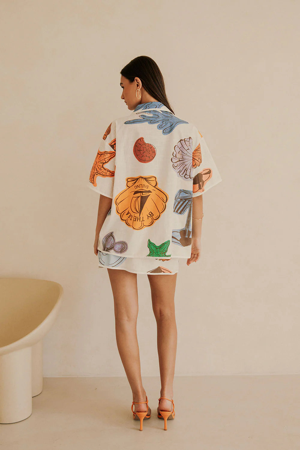 Avery Skirt Set - By The Sea