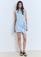 Striped cotton blouse