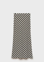 Striped Knitted Fitted Set