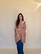 Mauve Tunic Shirt Top