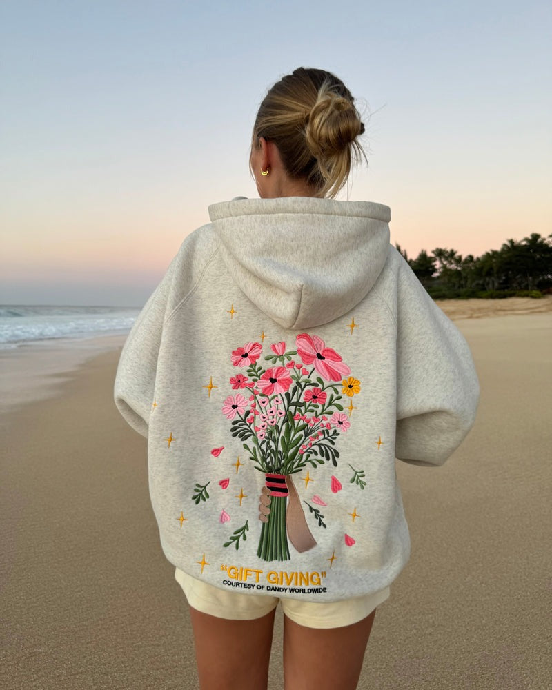 "Gift Giving" Oversized Lux Hoodie