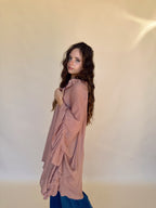 Mauve Tunic Shirt Top