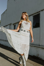 Flowy Lace Maxi Skirt