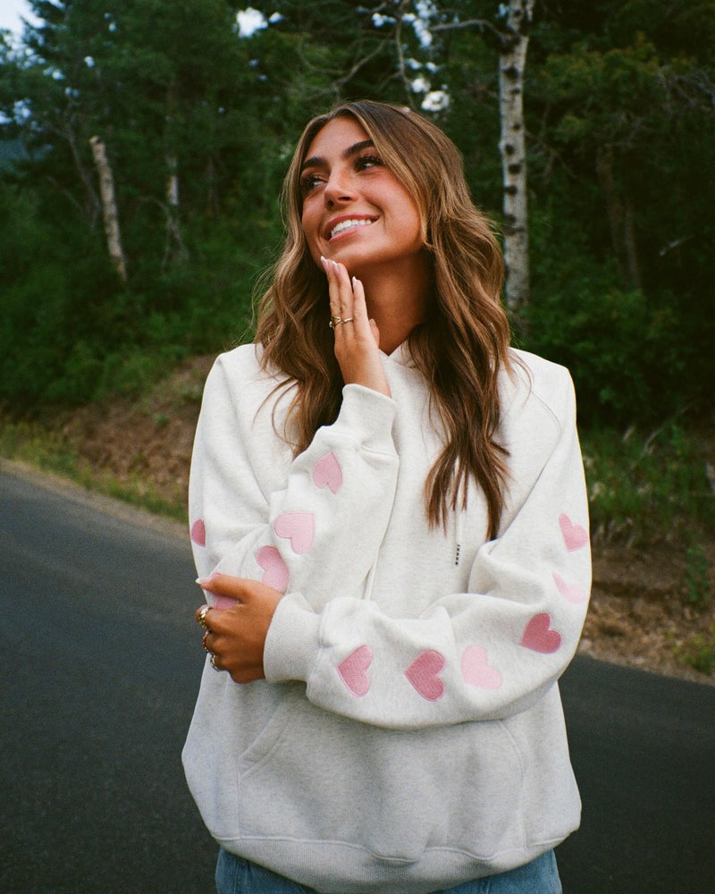 "Heart on My Sleeve" Oversized Lux Hoodie
