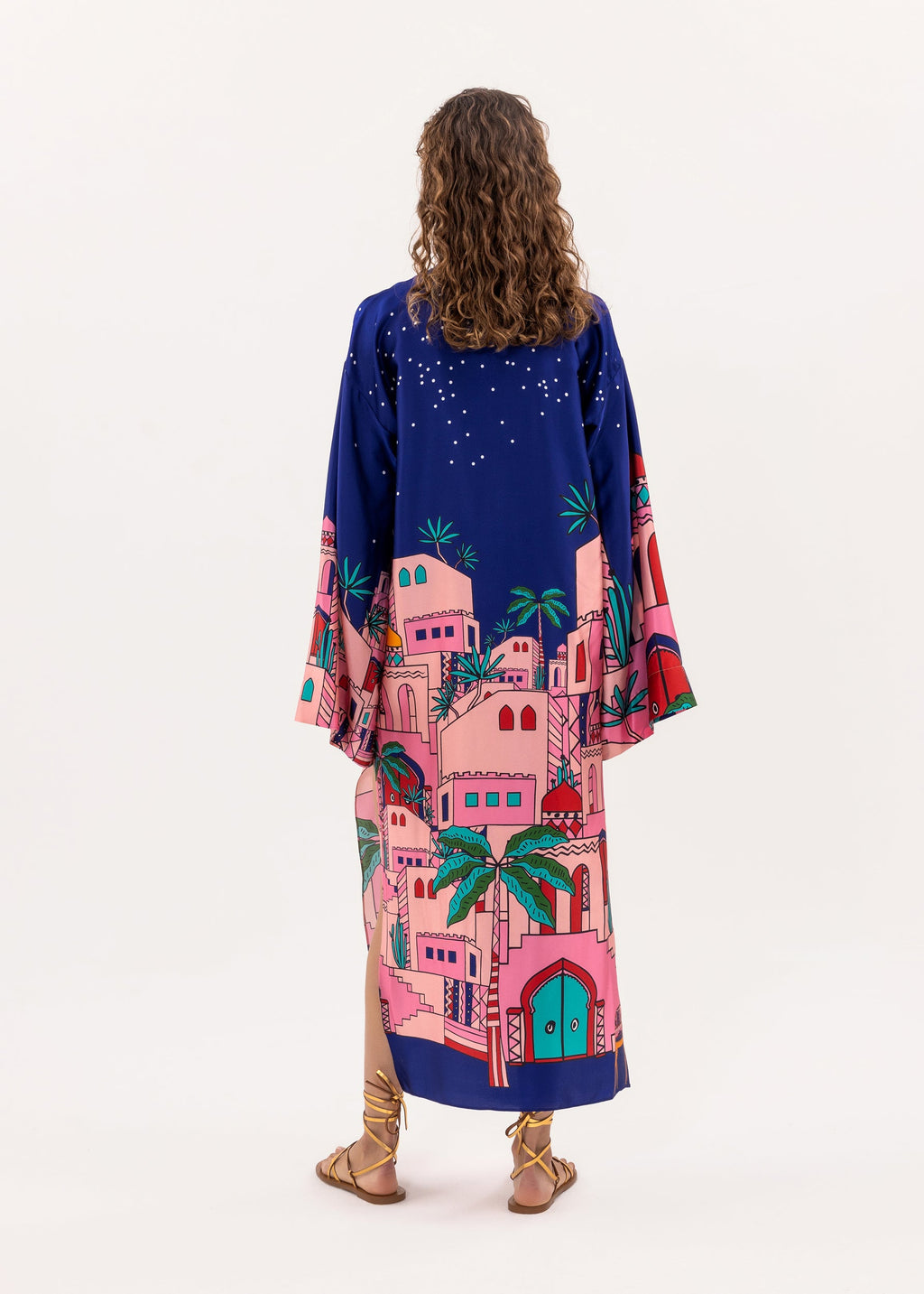 Holiday Satin Fun Maxi Dress