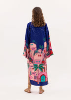 Holiday Satin Fun Maxi Dress