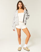 Oversized Zip-Up Hoodie