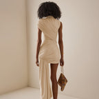 Ravenna Mini Dress in Buttercream