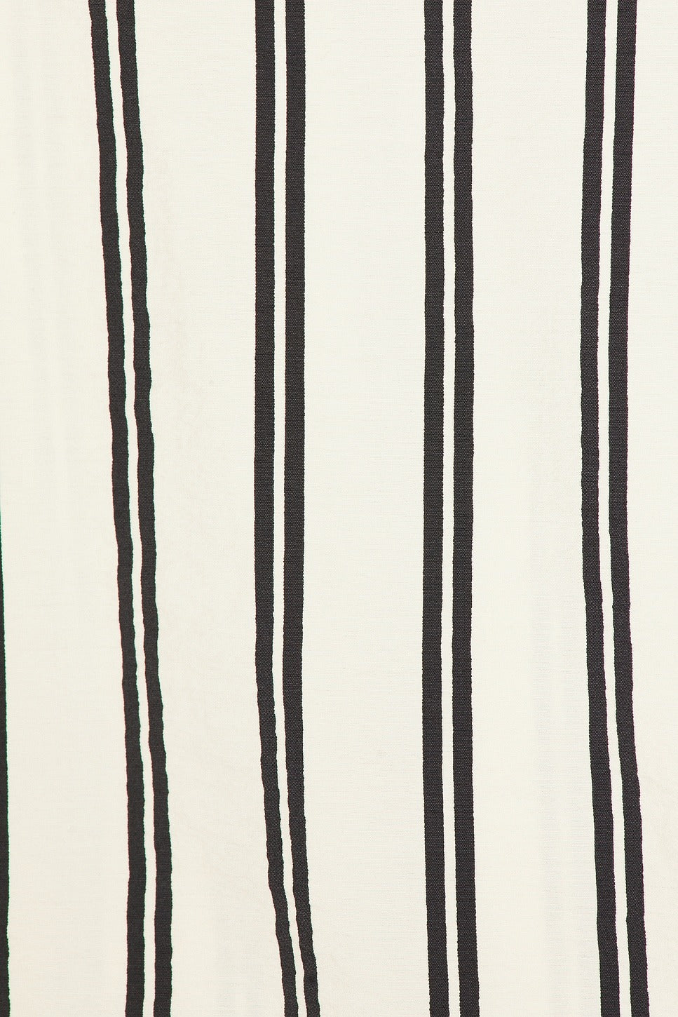 1932 Stripe White & Black Midi Skirt Set